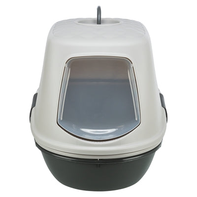 Trixie Berto Kattenbak Overdekt Met Zeef Scheidingssysteem Grijs